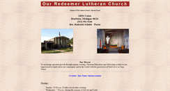 Desktop Screenshot of ourredeemer.info